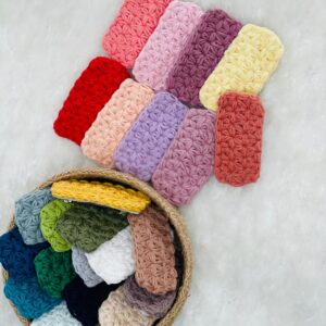 Handmade Crochet Hair Clips Star