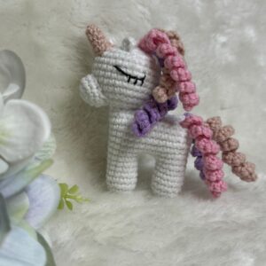 Handmade Crocheted Amigurumi Unicorn