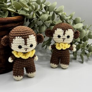 ReadyToShip - Handmade Crocheted Amigurumi Monkey