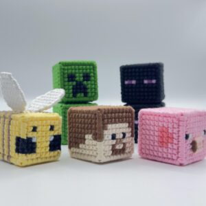 ReadyToShip - Handmade Crocheted Amigurumi Minecraft Characters