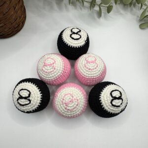 ReadyToShip - Handmade Crocheted Amigurumi Billiard Ball